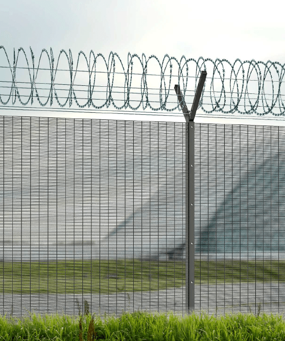 Panneau haute sécurité maille 358 pour sites sensibles — Fencing DAR